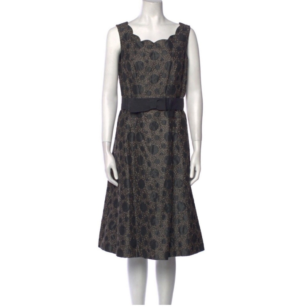NWT | Carolina Herrera Printed Midi Length Dress | Sz 10